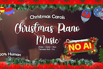 record piano christmas music for you