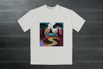 create designs for t shirts via ai art