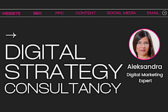help you develop an effective digital strategy and plan