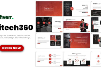create webinar slides, ecourse, teachable website desing