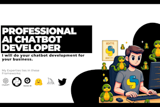 do your chatbot development for your business
