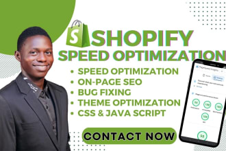 do shopify speed optimization, on page SEO, speed up shopify store page loading