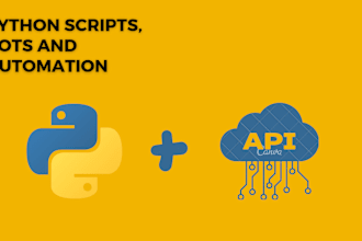 write your automation, web scraping and bot scripts