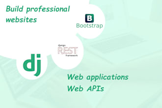 build or clone websites with django