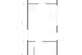 create a plan from the house sketch