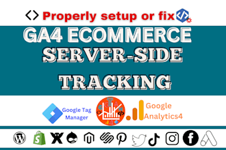 fix ga4 ecommerce server side tracking, ga4 server side conversion api,capi,gtm