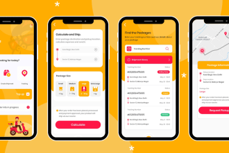 courier app parcel delivery app courier delivery app logistic app grocery app