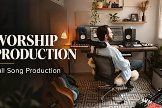 be your christian music producer for worship and gospel songs
