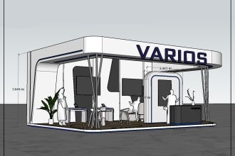 design stunning kiosk and exhibition booth