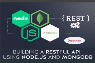 be your node js developer for backend, apis integration