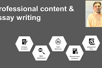 do essay and content writing