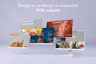 design and develop wix websites