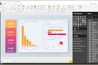 visualize your data with power bi