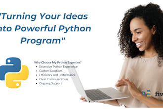 create python program for you