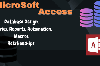 do any task in microsoft access