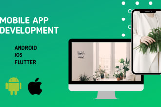 develop iphone ios android flutter mobile app