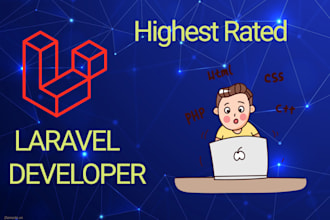 php laravel web developer for web development