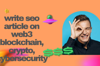 write seo article on web3 blockchain, crypto, cybersecurity