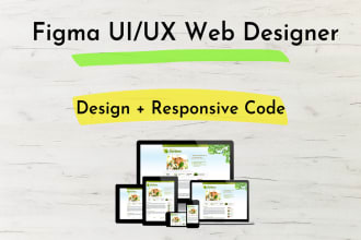 create awesome website UI UX with responsive code