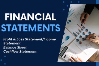 do profit and loss, balance sheet and cashflow statements