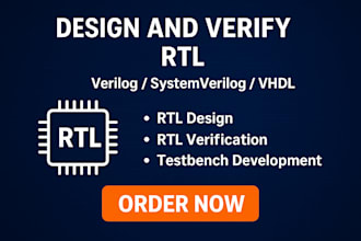 design and verify rtl using verilog, system verilog and vhdl