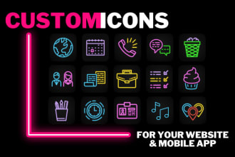 create custom icon for your website and mobile app