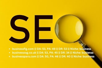 indexable guest post on business website