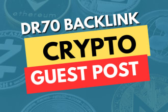 provide crypto guest post backlinks