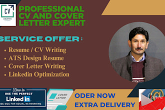 make  CV, resume, and linkedin profile