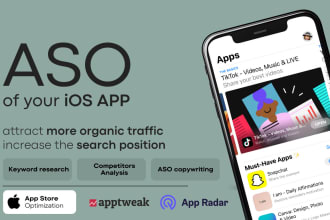do aso for your app, keyword optimisation, competitors analysis