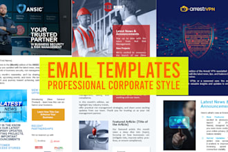 create responsive email newsletter designs for marketing