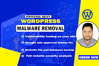 do wordpress malware removal, virus removal and website security