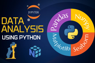 perform data visualization graph in jupyter notebook using python