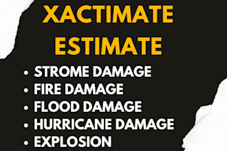do xactimate for your insurance claim
