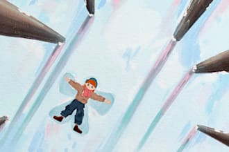 draw childrens book and picture book illustration
