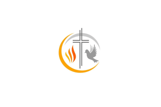 create modern church religious and ministry logo design