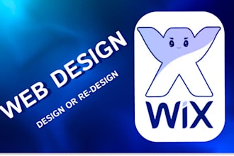 design, redesign wix website, wix website design and wix website redesign