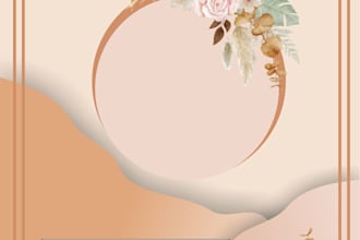 make designs or templates for invitations and book covers