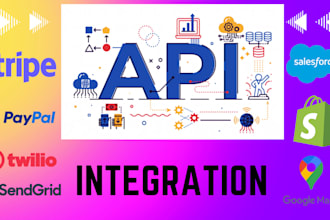 do api integration and fixing on your website or salesforce