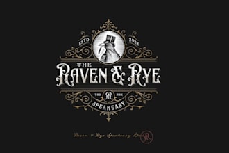 design bar and nightclub logo design for you