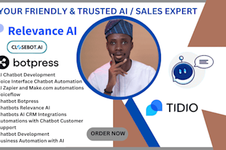 gohighlevel ai relevance ai botpress tidio closebot virtual assistant team n8n