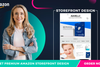 create your amazon storefront and brand store design