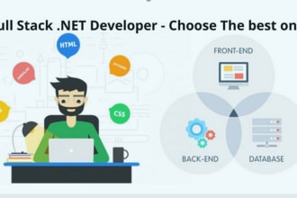 create desktop and web application built on dot net core