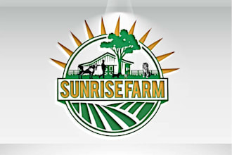 make outstanding farm logo design with unlimited revisions