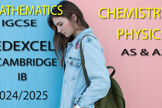 do   physics  and mathamatics  for igcse al  for edexcel