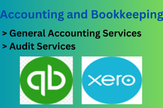 do xero and quickbooks bookkeeping and complete audit