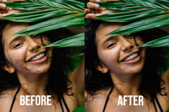 do natural photo editing and skin retouching in photoshop