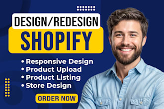 design, redesign shopify store, shopify website, shopify product upload
