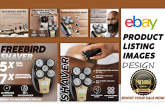 design ebay product listing images, product pictures, photo editing