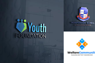 design professional nonprofit, charity, and community logo